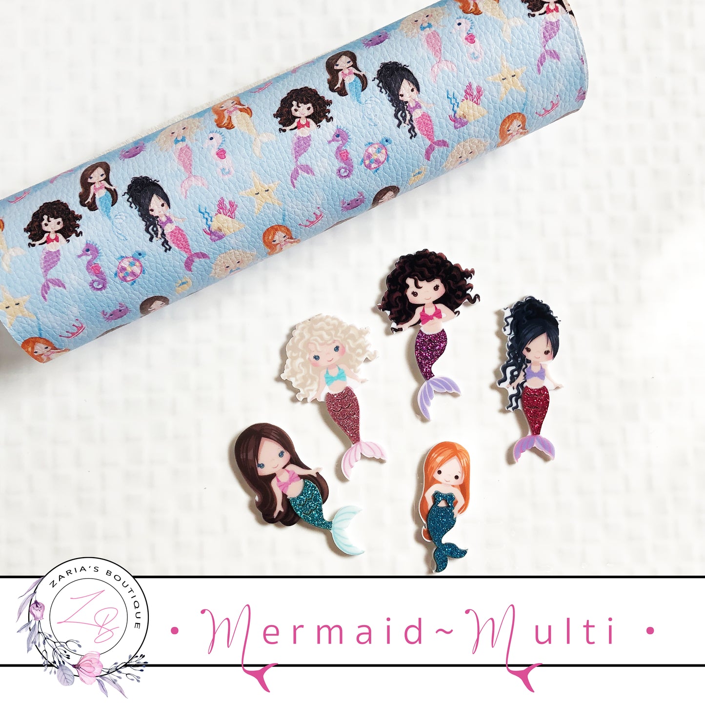 SALE Mermaids ⋅ Luxe Grain Faux Leather ⋅ 0.90mm