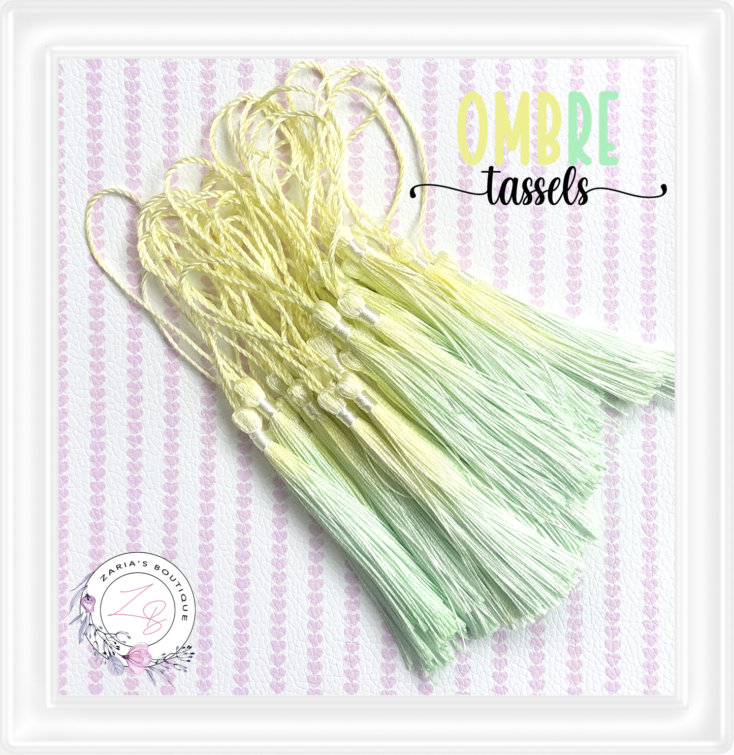 ⋅ Ombre Silky Tassels ⋅ Bookmarks Earrings & Crafting ⋅ 13cm