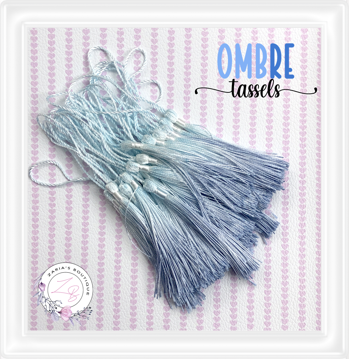 ⋅ Ombre Silky Tassels ⋅ Bookmarks Earrings & Crafting ⋅ 13cm