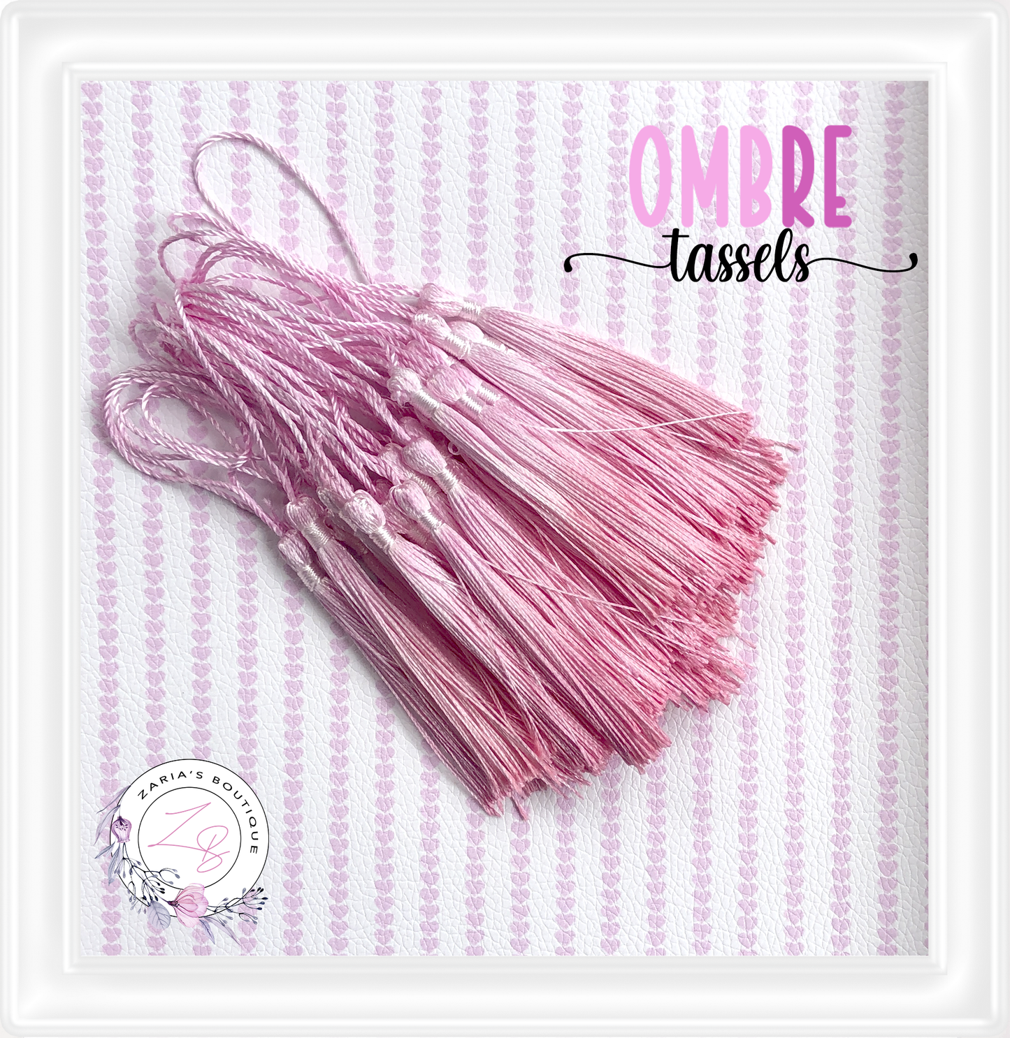 ⋅ Ombre Silky Tassels ⋅ Bookmarks Earrings & Crafting ⋅ 13cm
