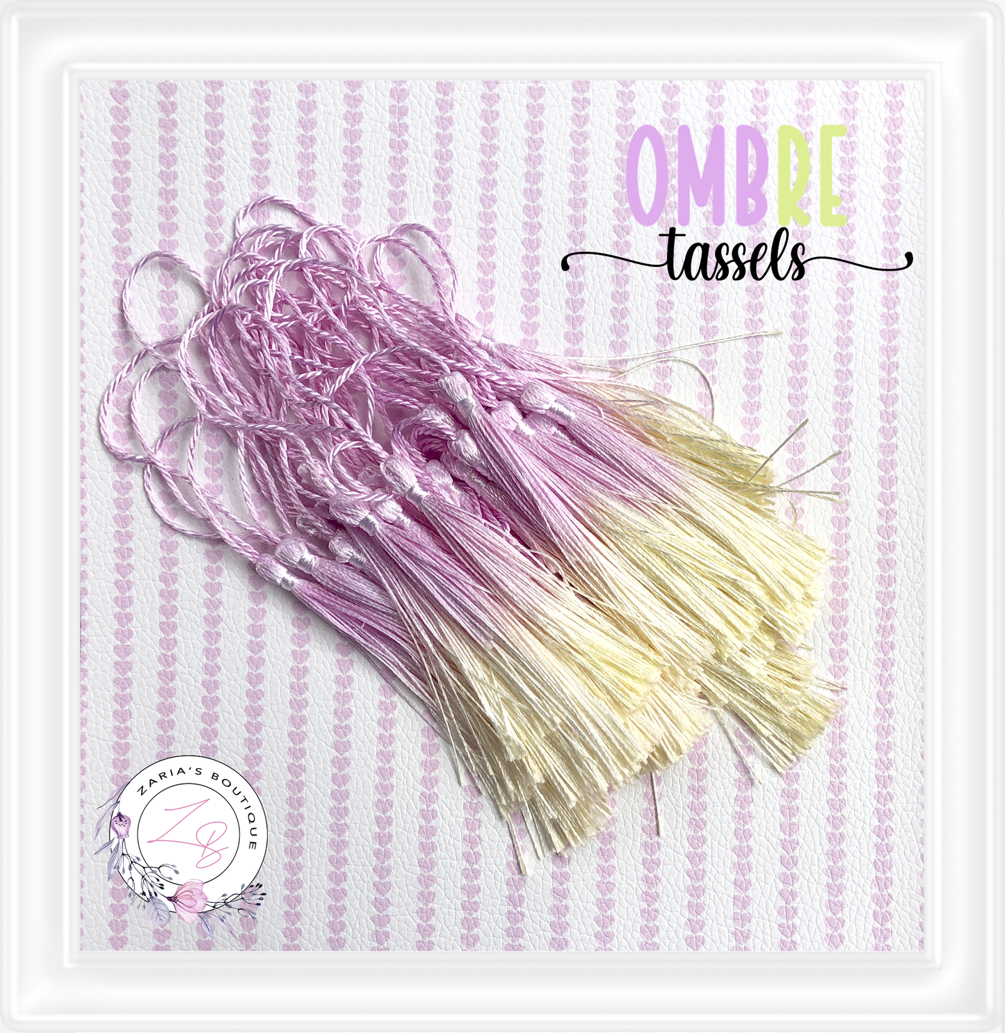 ⋅ Ombre Silky Tassels ⋅ Bookmarks Earrings & Crafting ⋅ 13cm