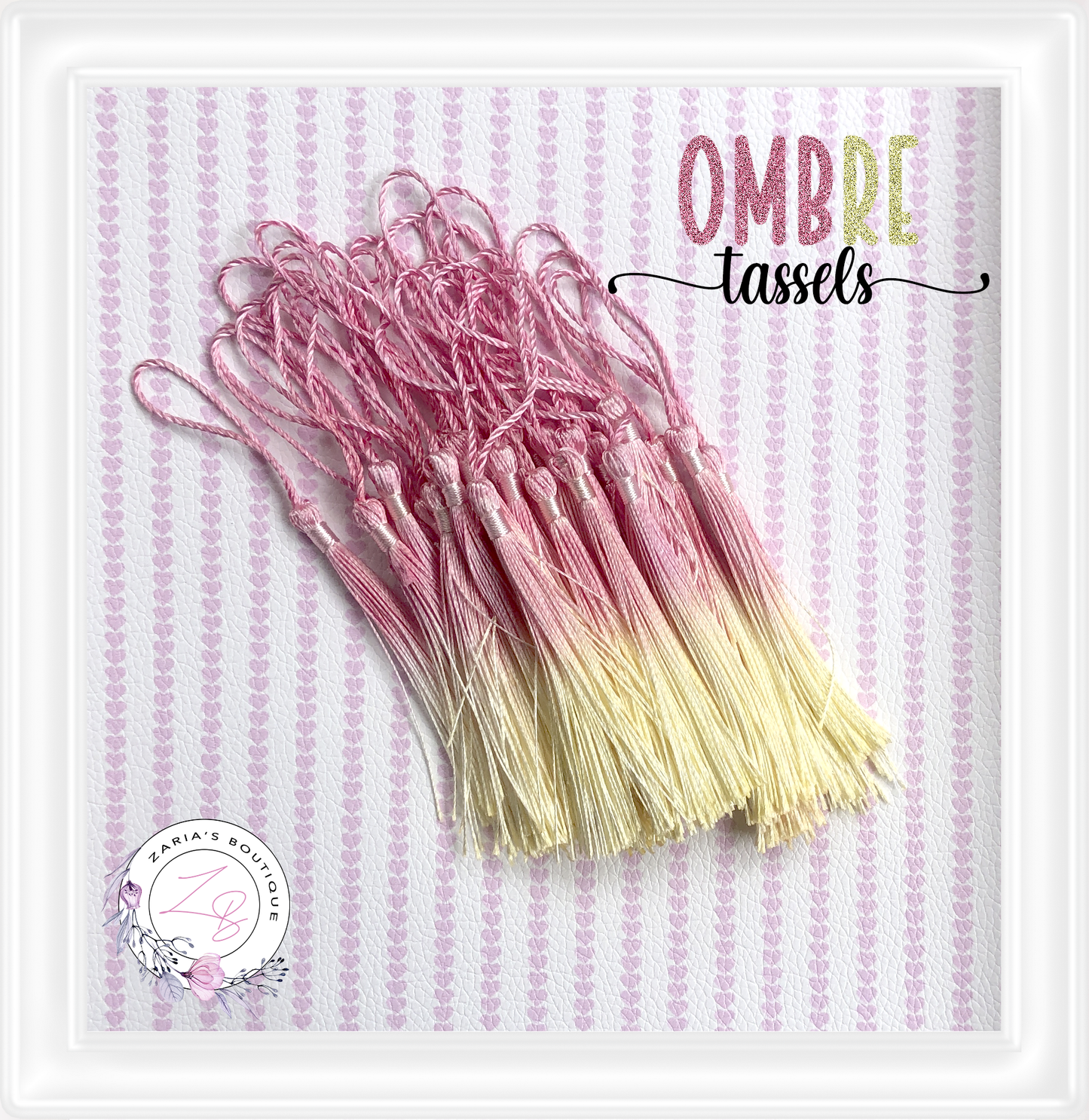 ⋅ Ombre Silky Tassels ⋅ Bookmarks Earrings & Crafting ⋅ 13cm