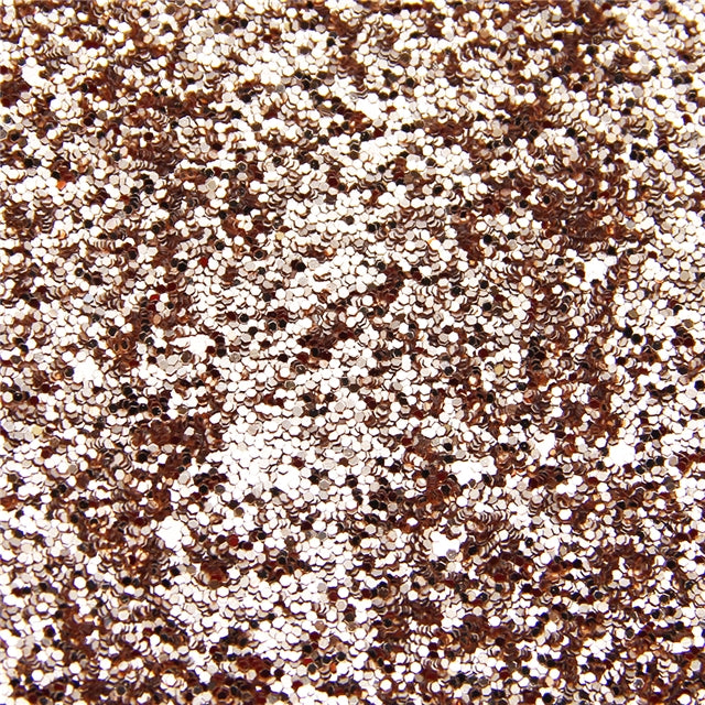 ⋅ R O S E G O L D ⋅ Chunky Glitter Canvas Backed Faux Leather Fabric Sheets