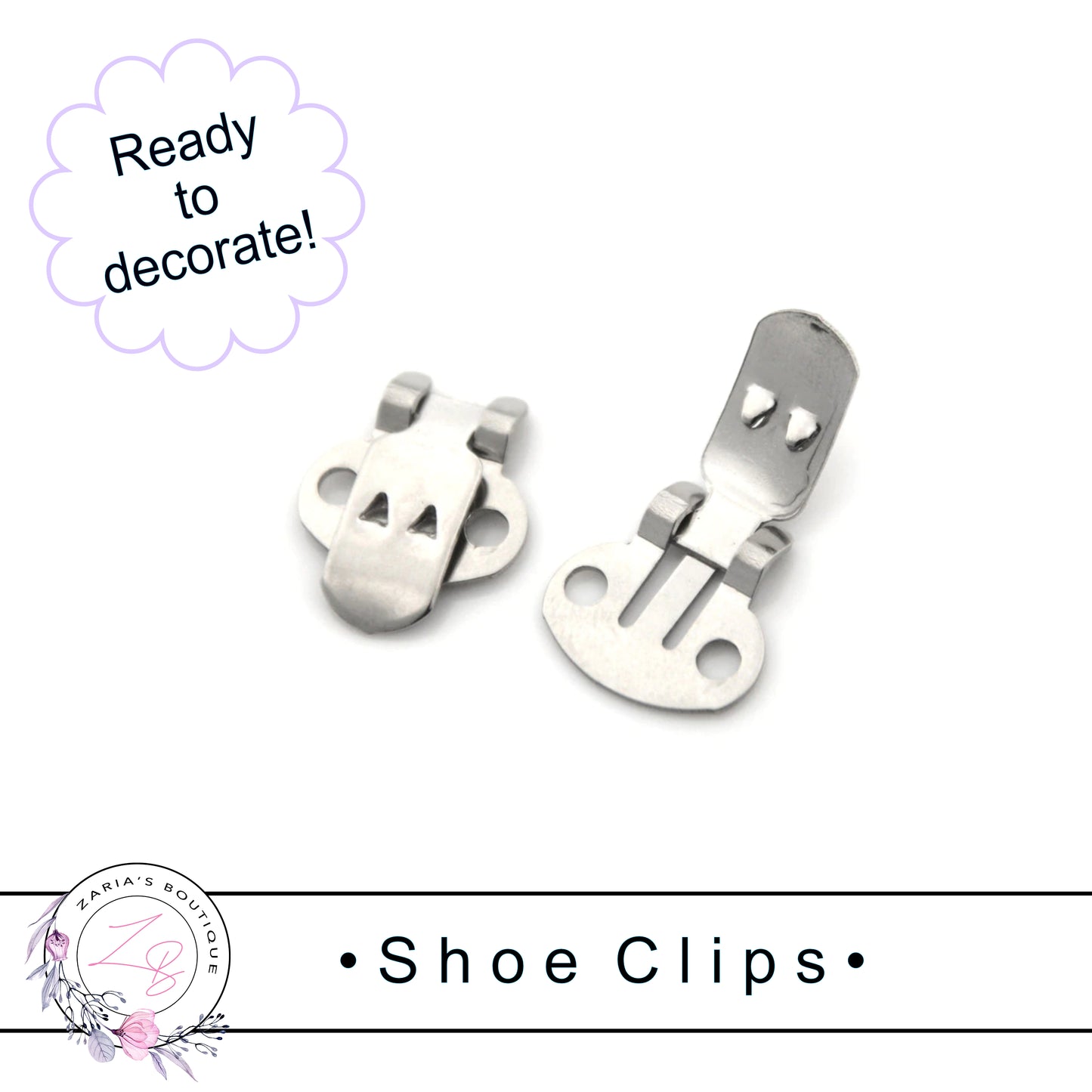 ⋅ DIY Shoe Clips ⋅ Children & Adults