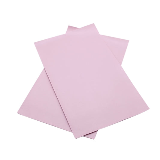 Baby Pink ~ Smooth Faux Leather Craft Fabric Sheets ~ 0.92mm