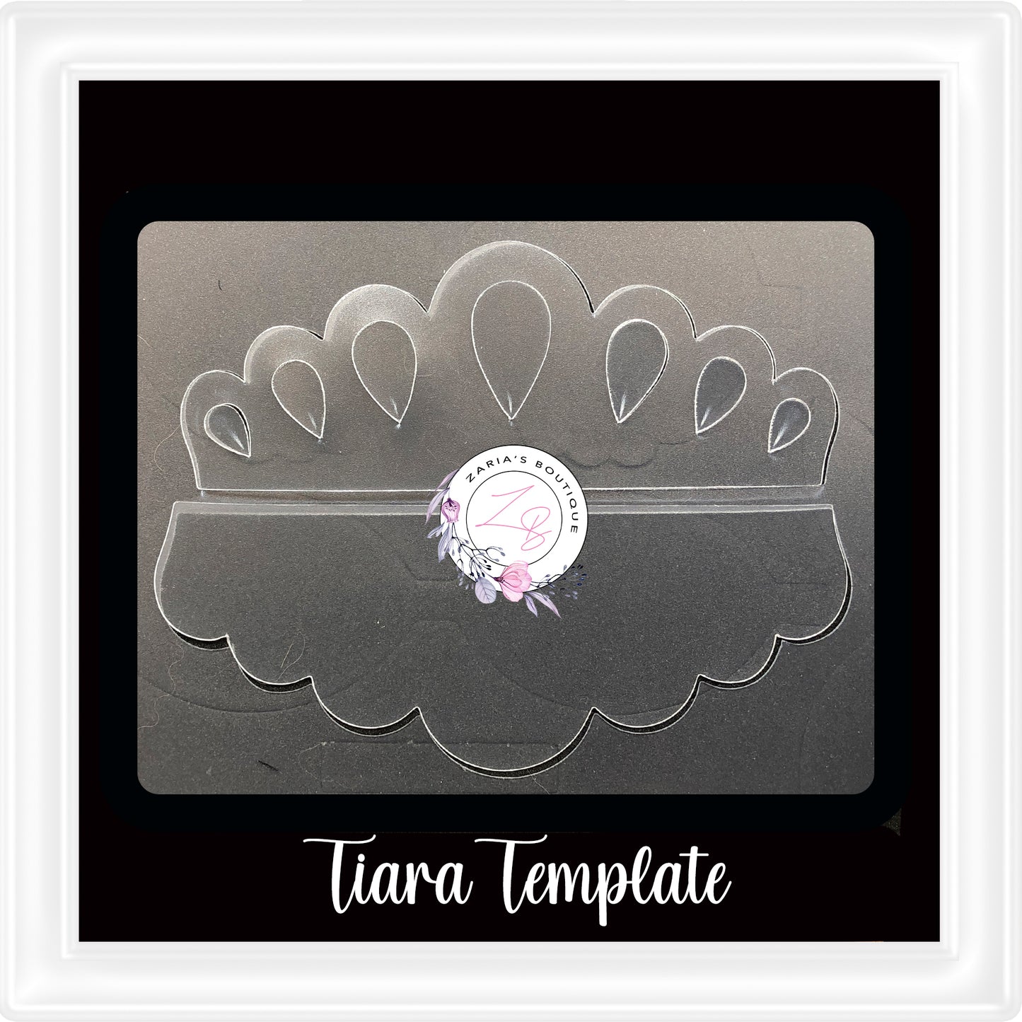 ⋅ Tiara Crown Template⋅