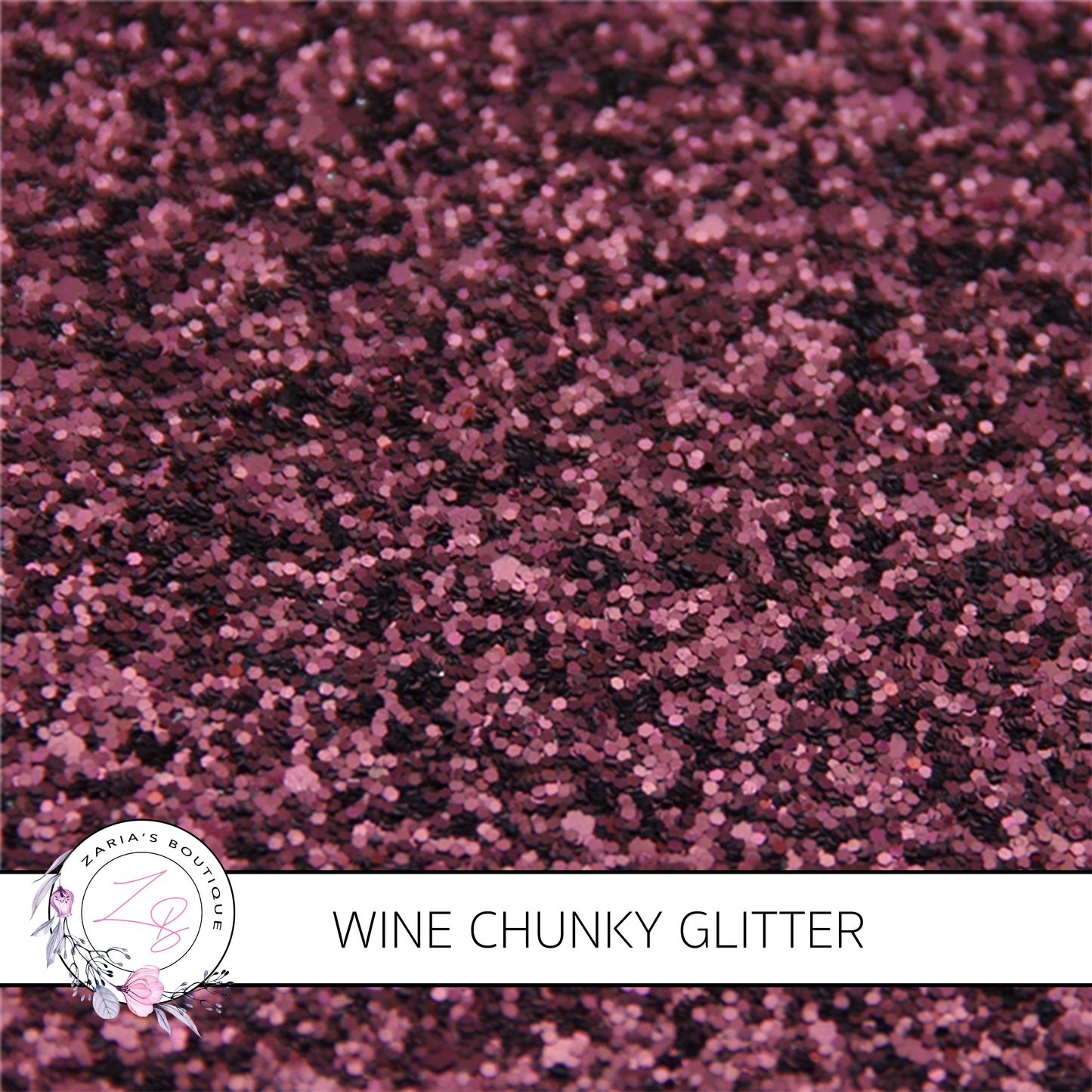 Burgundy Wine Sparkle Chunky Glitter Canvas Faux Leather Fabric Sheets