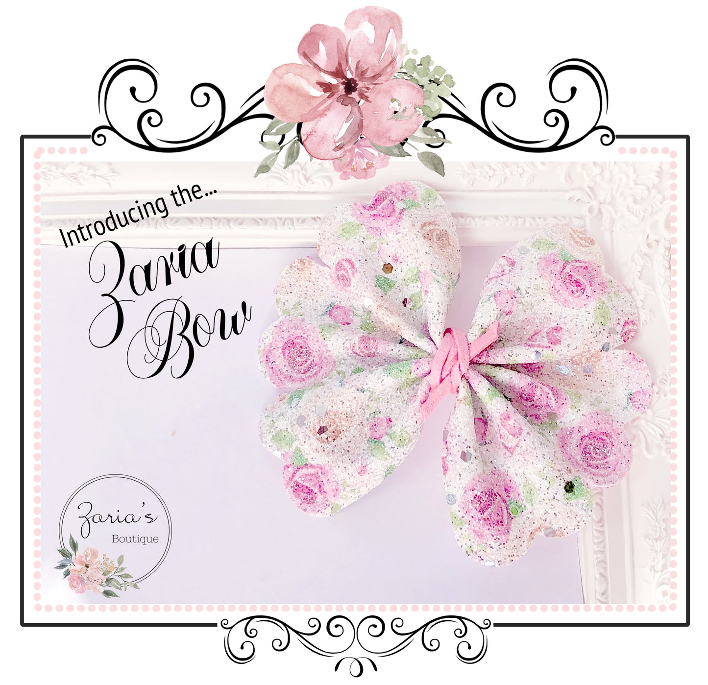 Zaria Bow Die ~ Two Sizes Available ~ 2.5 & 3" OR 3.5"