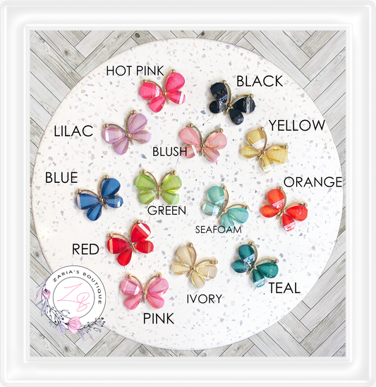 ⋅ Butterfly Embellishments ⋅ 13 Colours ⋅