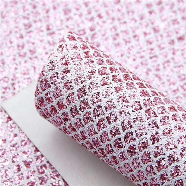 Rose Pink Scales ⋅ Mermaid Tail / Fish Scale ⋅ Chunky Glitter