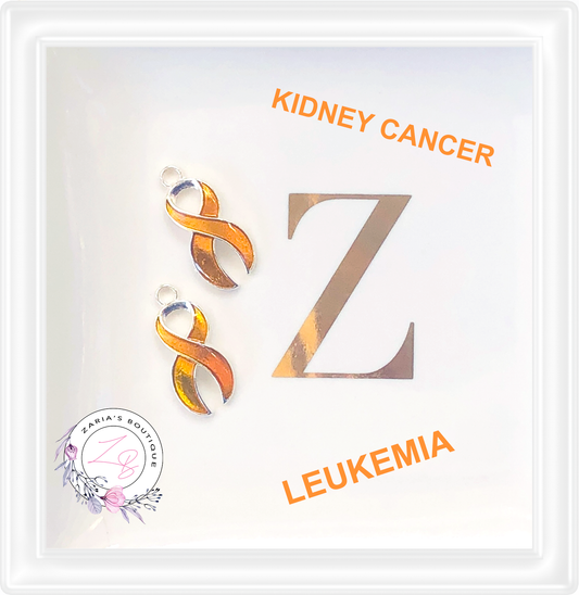 ⋅ Awareness Charms ⋅ Orange Ribbons ⋅ Leukemia & Kidney Cancer