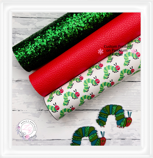 ⋅ Caterpillars ⋅ Premium Custom Vegan Faux Leather