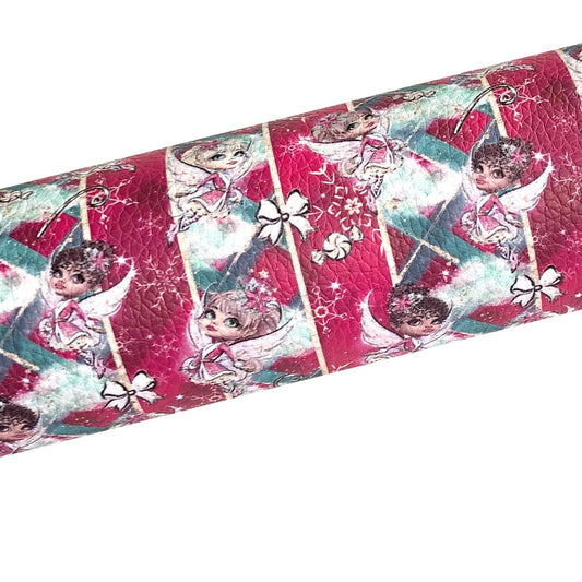 Christmas Angels Vegan Faux Leather & Glitter Bundle