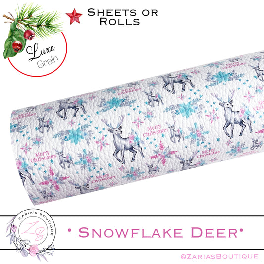 ⋅ Pretty Christmas ⋅ Luxe Vegan Faux Leather ⋅ Sheets or Rolls! ⋅