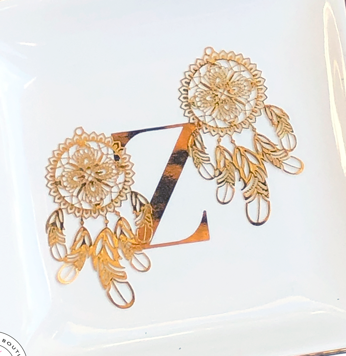 ⋅ Dreamcatchers ⋅ Gold Metal Earring Embellishments ⋅ 2 pieces