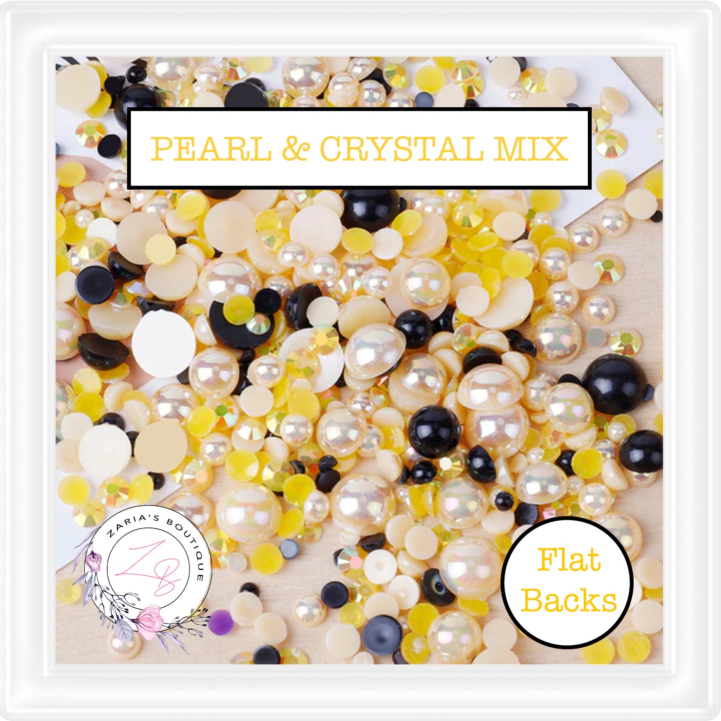 ⋅ Flatback Pearl & Crystal Mix ⋅ Bow & Tiara Embellishments ⋅