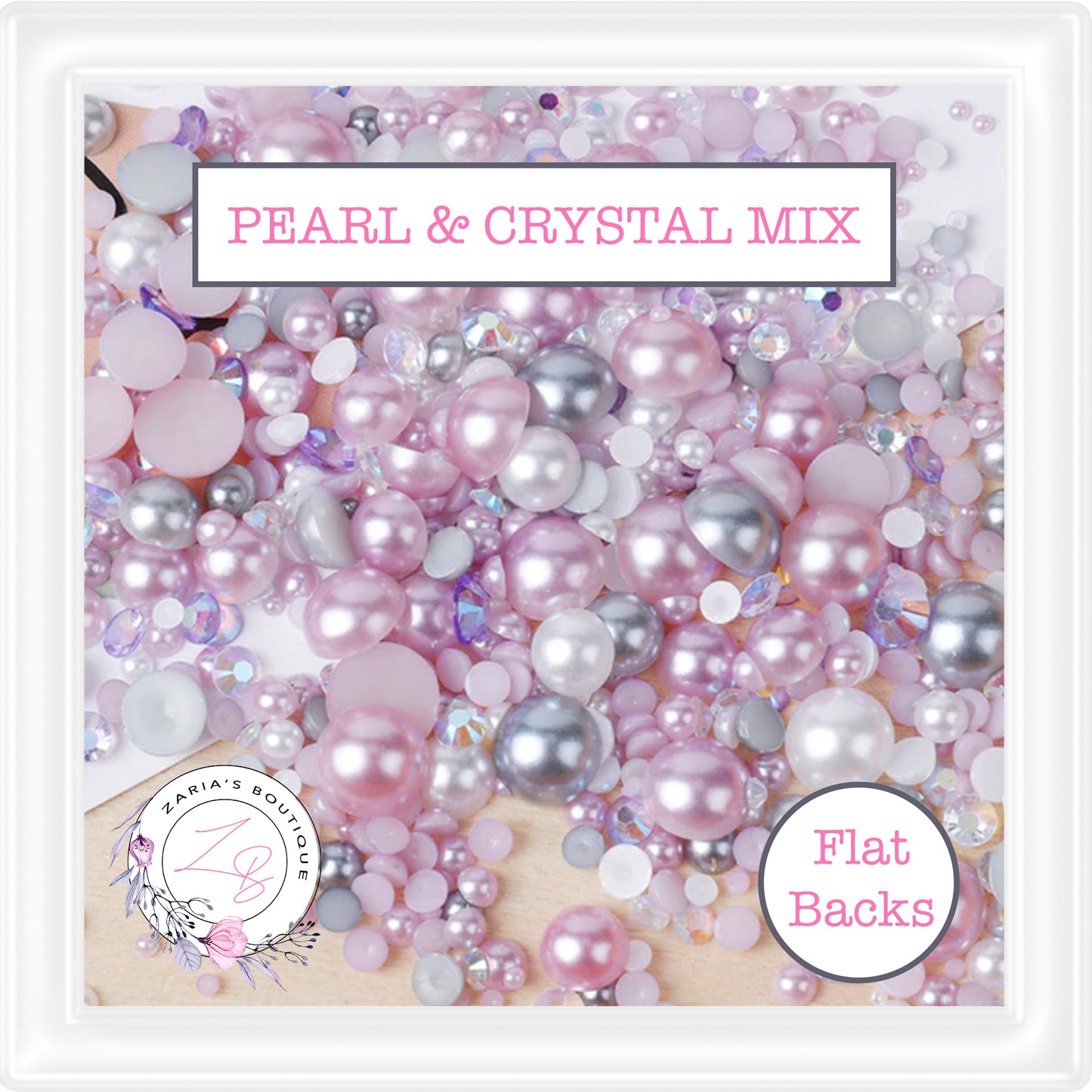 ⋅ Flatback Pearl & Crystal Mix ⋅ Bow & Tiara Embellishments ⋅