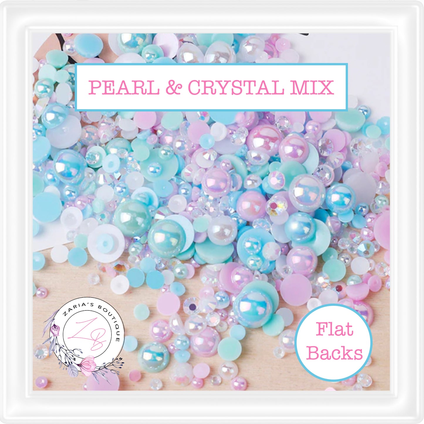 ⋅ Flatback Pearl & Crystal Mix ⋅ Bow & Tiara Embellishments ⋅