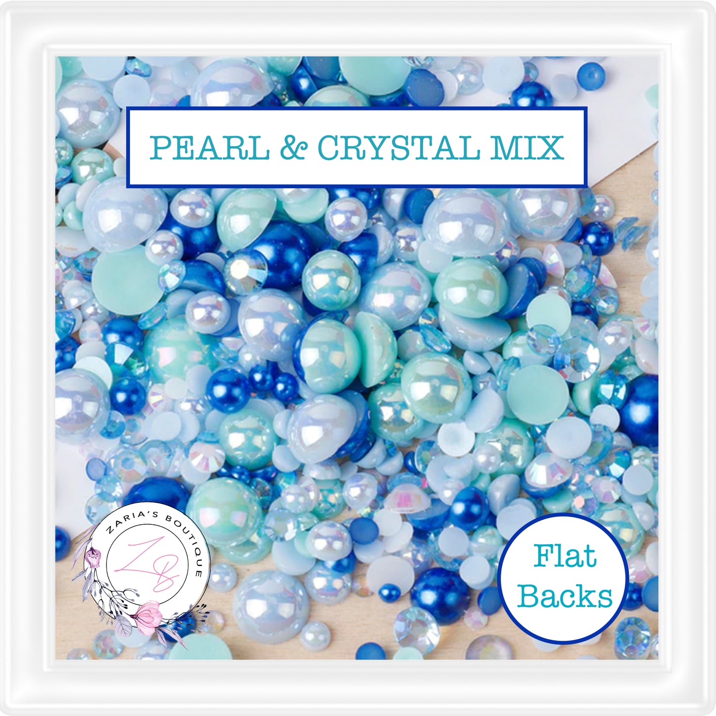 ⋅ Flatback Pearl & Crystal Mix ⋅ Bow & Tiara Embellishments ⋅