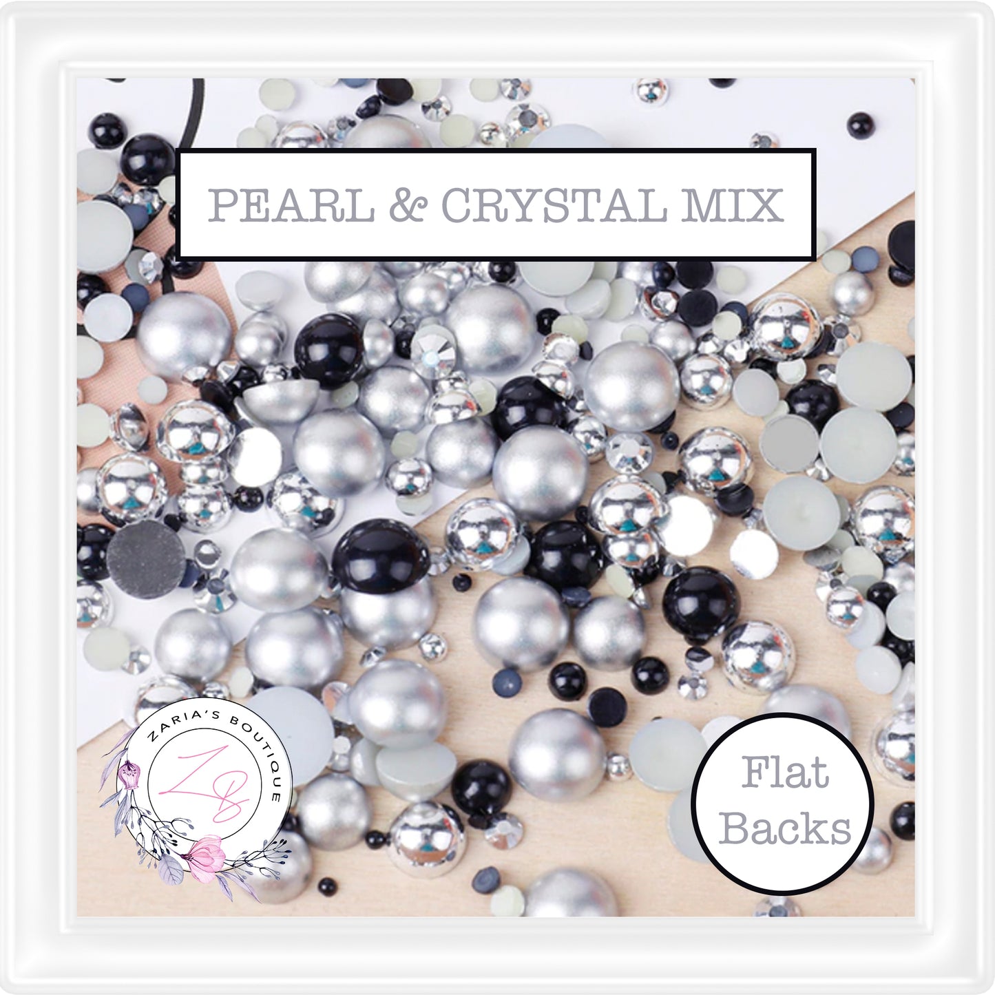 ⋅ Flatback Pearl & Crystal Mix ⋅ Bow & Tiara Embellishments ⋅