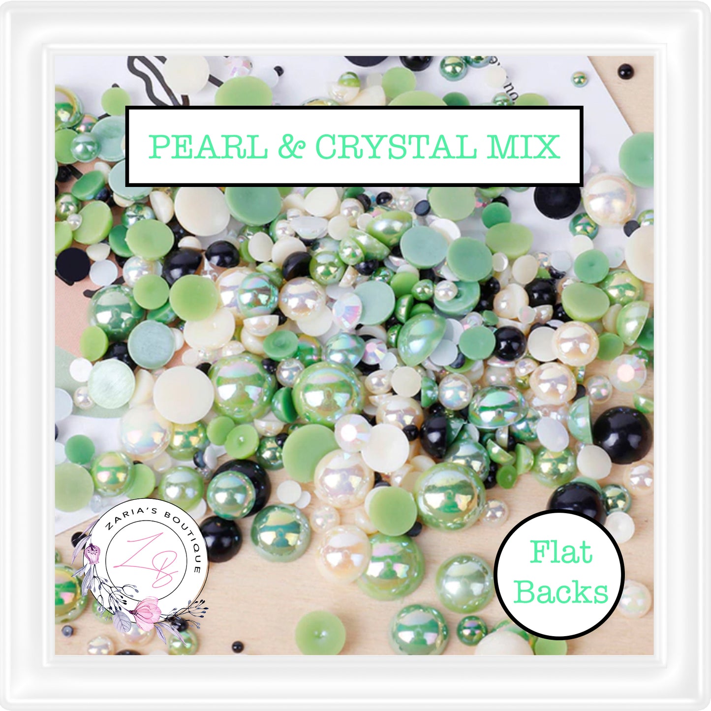 ⋅ Flatback Pearl & Crystal Mix ⋅ Bow & Tiara Embellishments ⋅