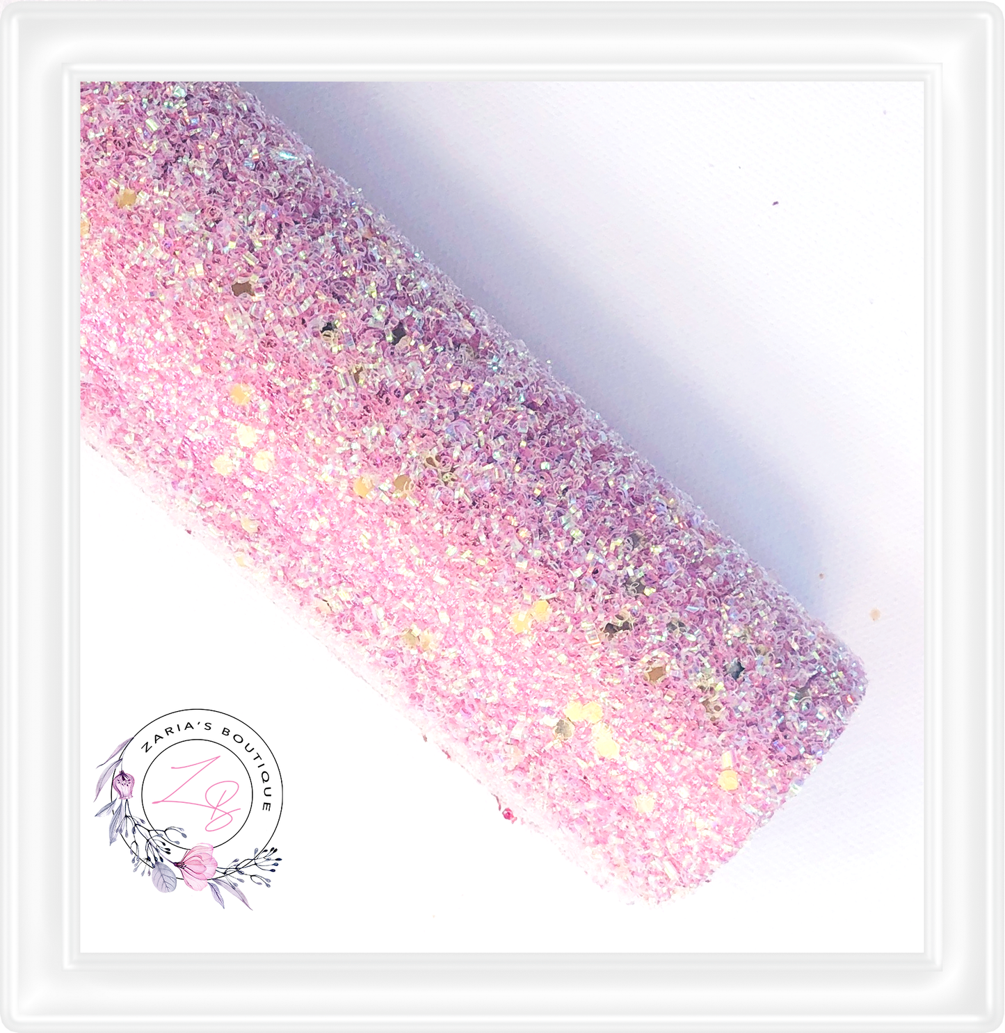 ∙ Gold Fleck Chunky Glitter ∙ Antique Rose Pink ∙