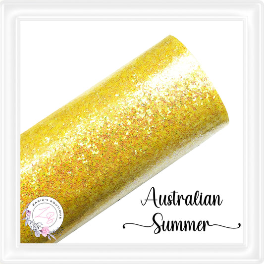 β
 Northern Lights  β
  Glossy Glitter Faux Leather β