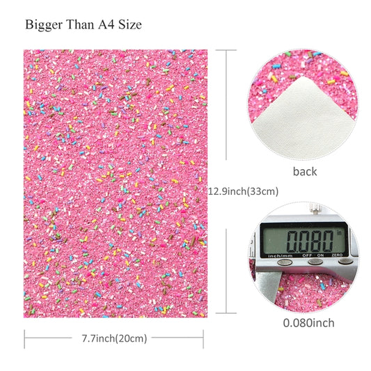 ⋅ Ice Cream Sprinkles ⋅ White Chunky Glitter ⋅