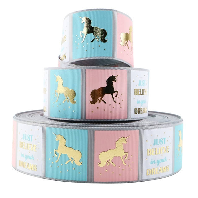 2 yards ~ Unicorn Grosgrain Ribbon | 1.5" 38mm