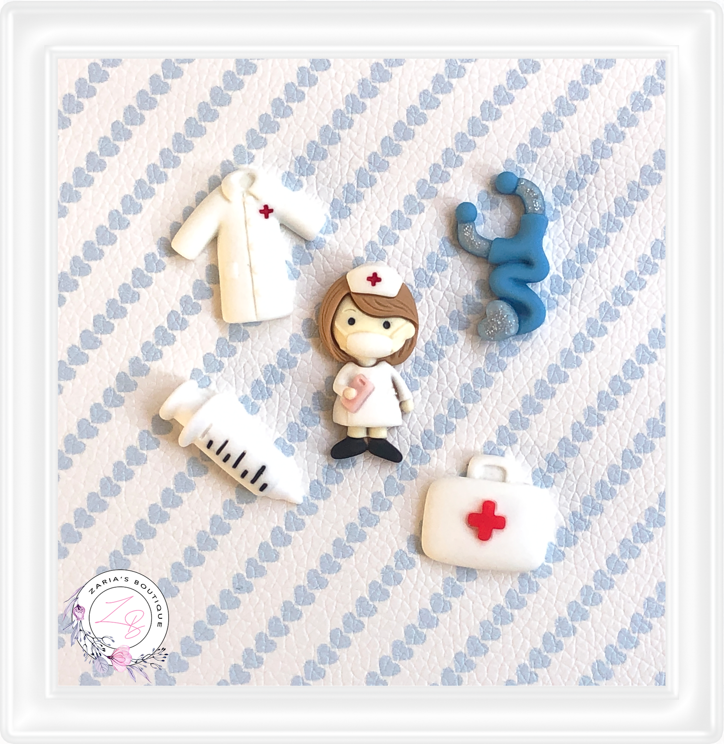 ⋅ Medical Care ⋅ Flatback Resin Embellishments ⋅ 5 Styles ⋅