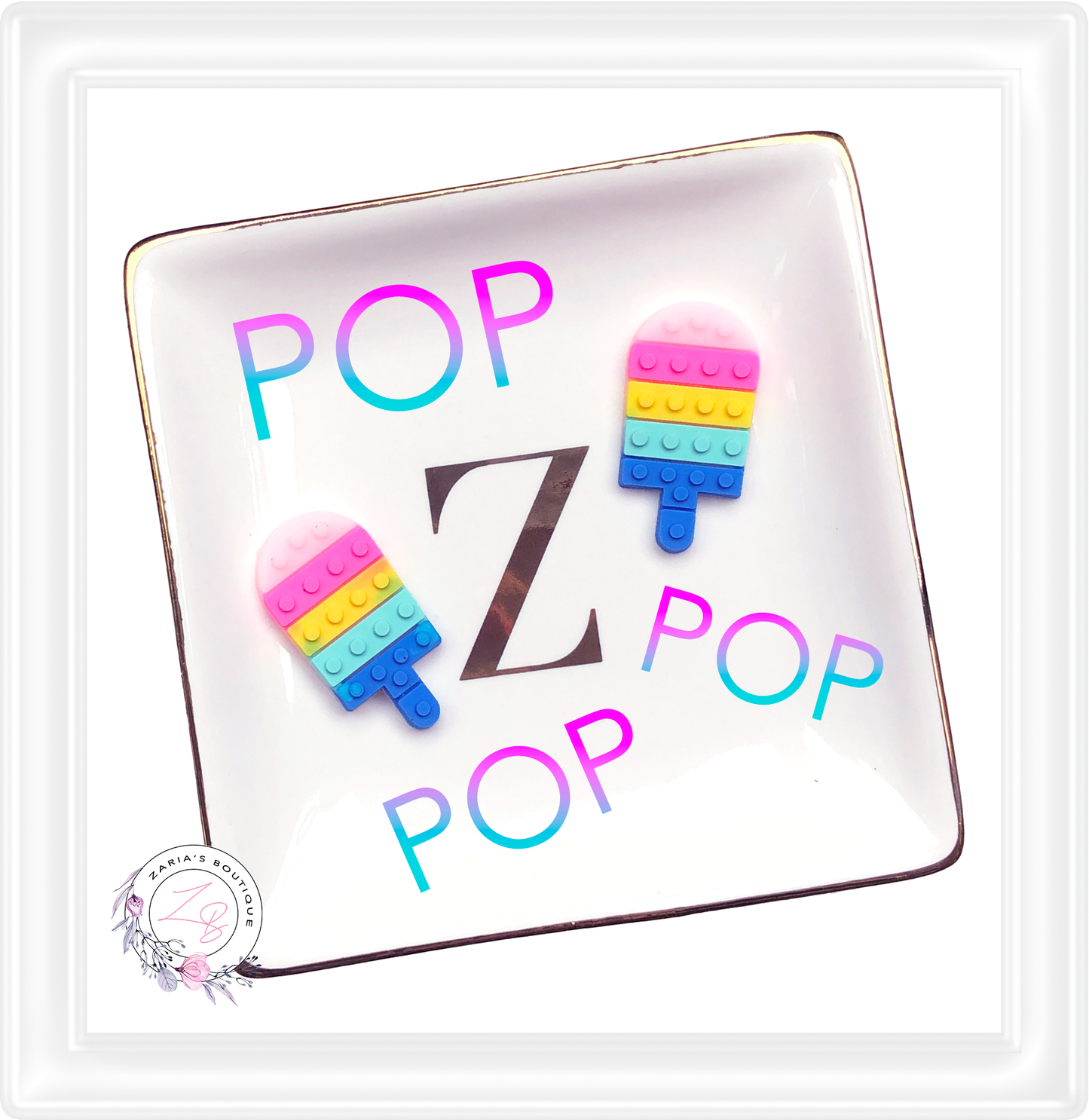 ⋅ Pop it Embellishments ⋅ 2 pieces ⋅