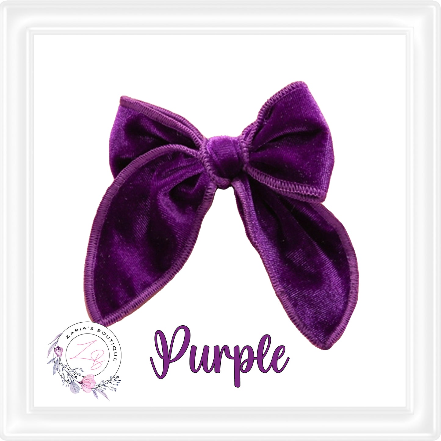 ⋅ Velvet Bows ⋅ Pre-Made Pre-Tied ⋅ 15 Gorgeous Colours ⋅