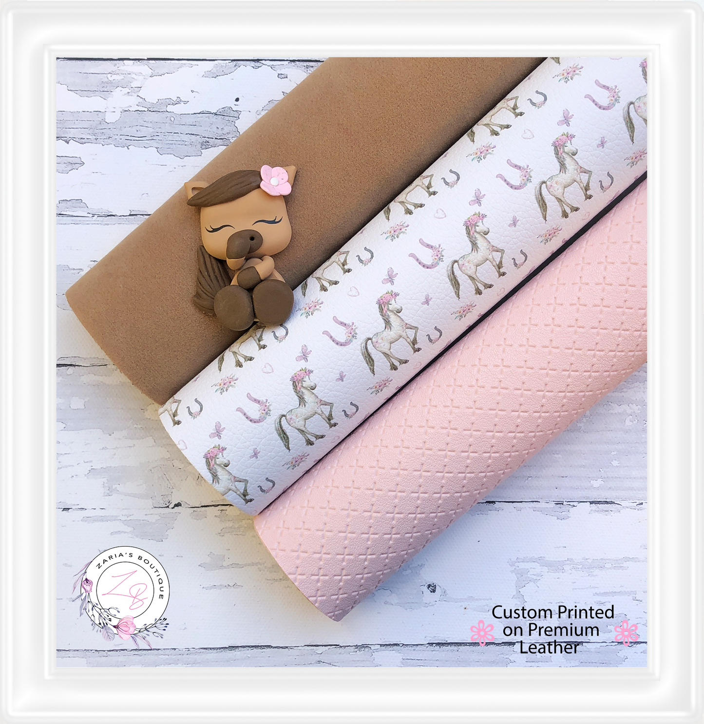 ⋅ Pretty Horses ⋅ Premium Vegan Faux Leather & Velvet Bundle ⋅