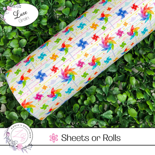 β
  Pinwheels β
 Custom Luxe Vegan Faux Leather β
 Sheets or Rolls! β