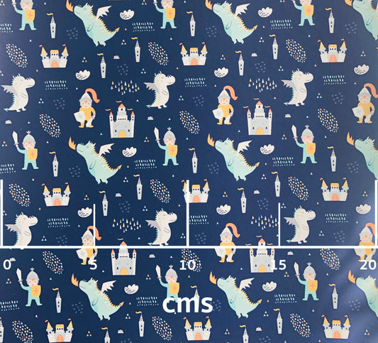 Knights & Dragons • Smooth Vegan Faux Leather