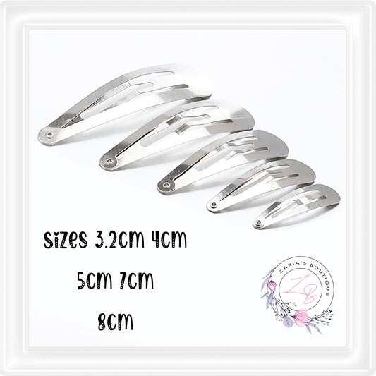 ⋅ Christmas Snap Hair Clip Covers ⋅ 6cm ⋅ Steel Rule Cutting Die ⋅