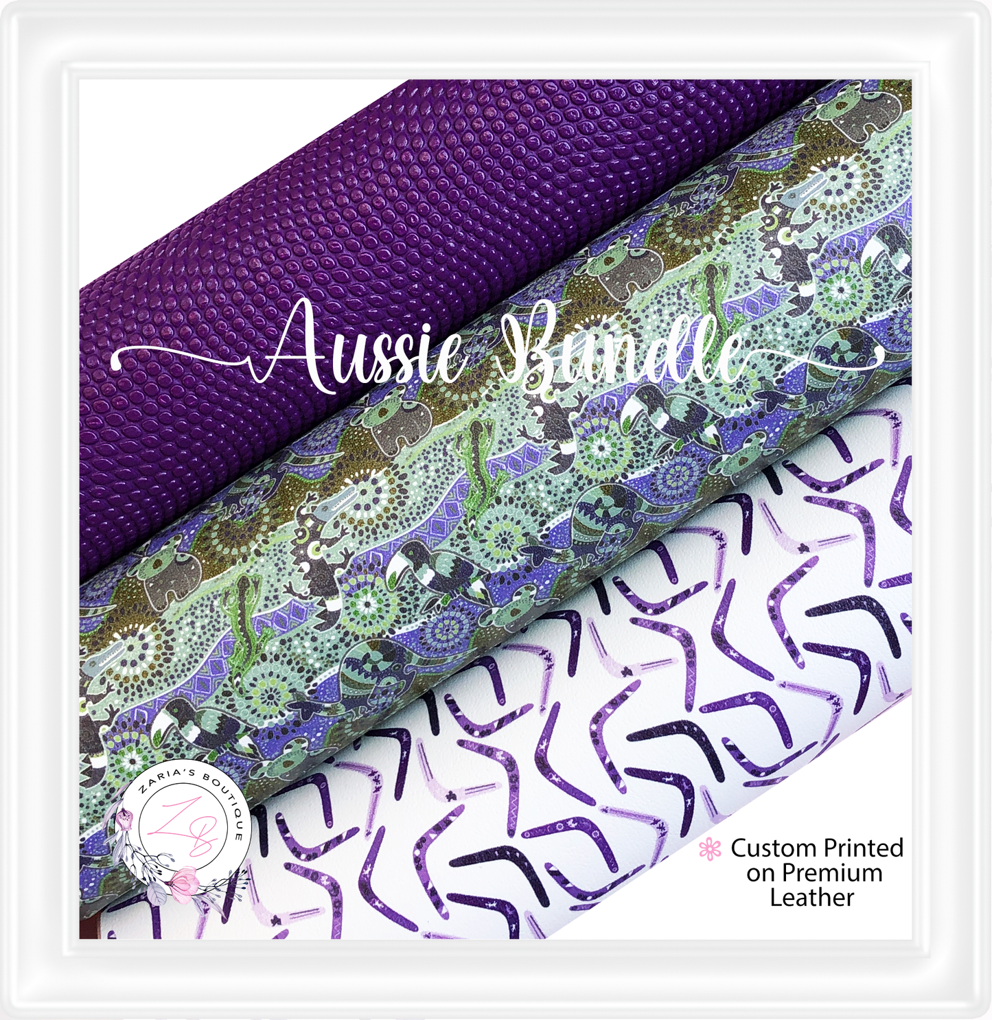 ⋅ Australiana Bundle ⋅ Premium Exclusive Vegan Faux Leathers