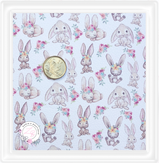â‹…Â Bunnies Galore â‹… Premium Custom Vegan Faux Leather