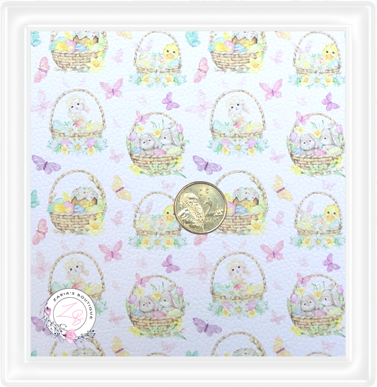 â‹…Â Easter Baskets â‹… Premium Custom Vegan Faux Leather