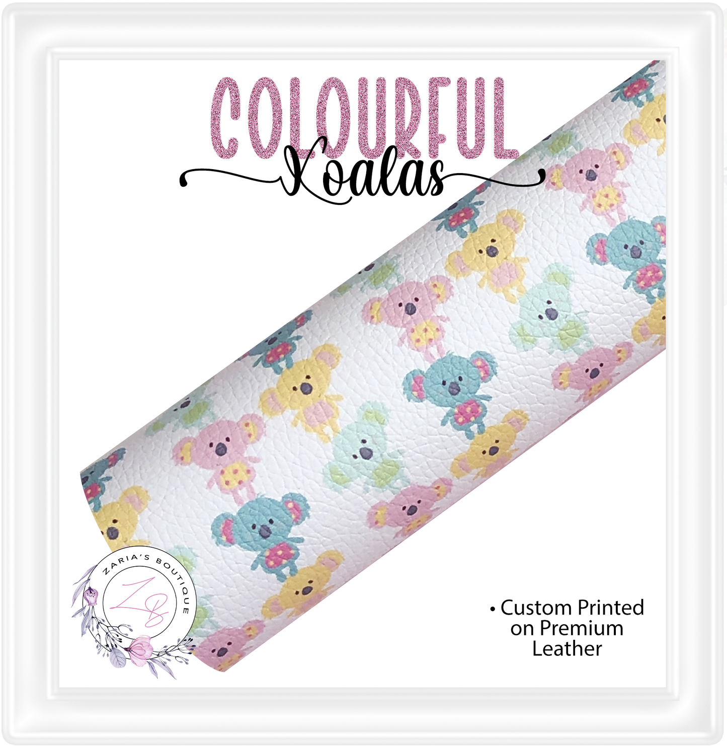 • Koalas • Flatback Embellishments • 2 Colours •