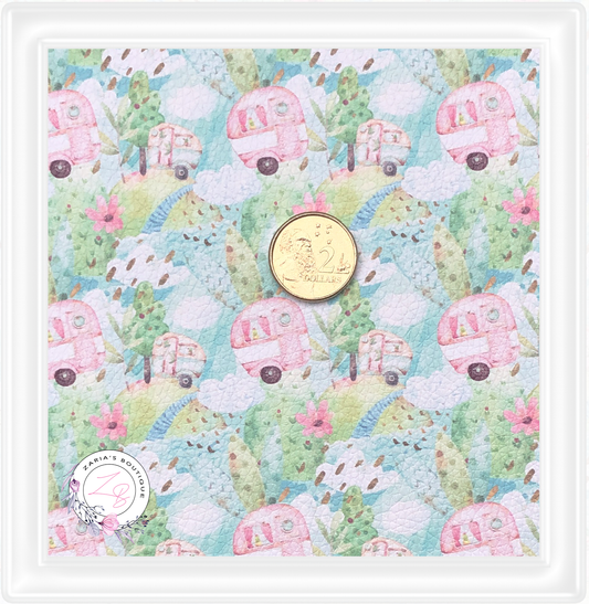 β
 Happy Campers β
 Glamping Caravans β
 Premium Custom Vegan Faux Leather