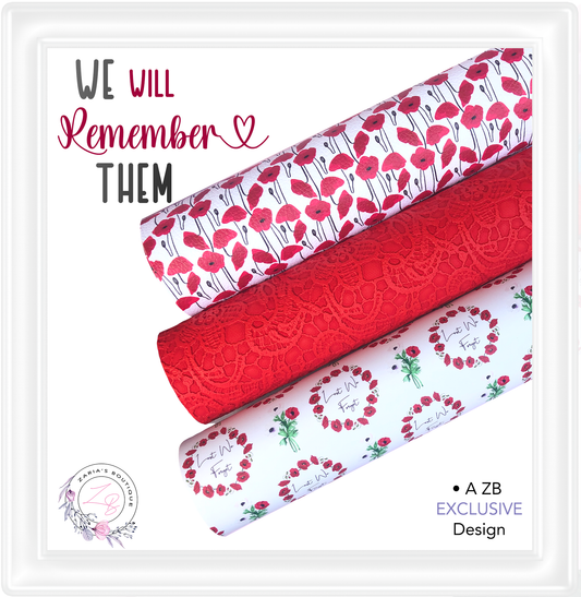 ⋅ Lest We Forget ⋅ Embellishment ⋅ Flatback Resin ⋅ 2 Pieces ⋅