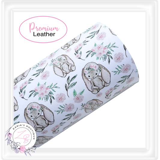 ⋅ Lovely Bunnies ⋅ Smooth Faux Leather ⋅ MATCHING Resins!