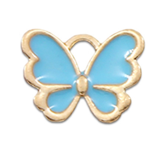 ⋅ Butterfly Charms ⋅ Jewellery Earring Charms Craft Embellishments ⋅ Per Pair ⋅