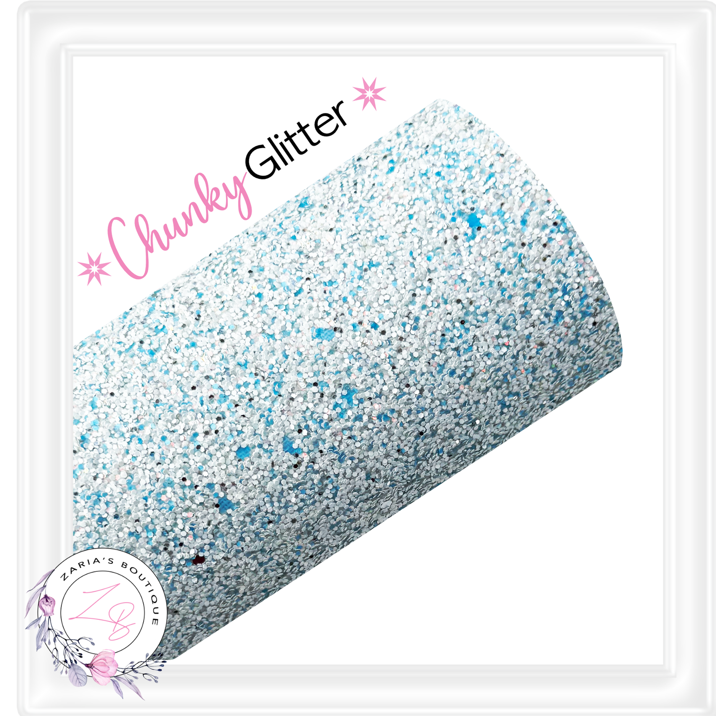∙ CHUNKY GLITTER ∙ Blue Icicles ∙