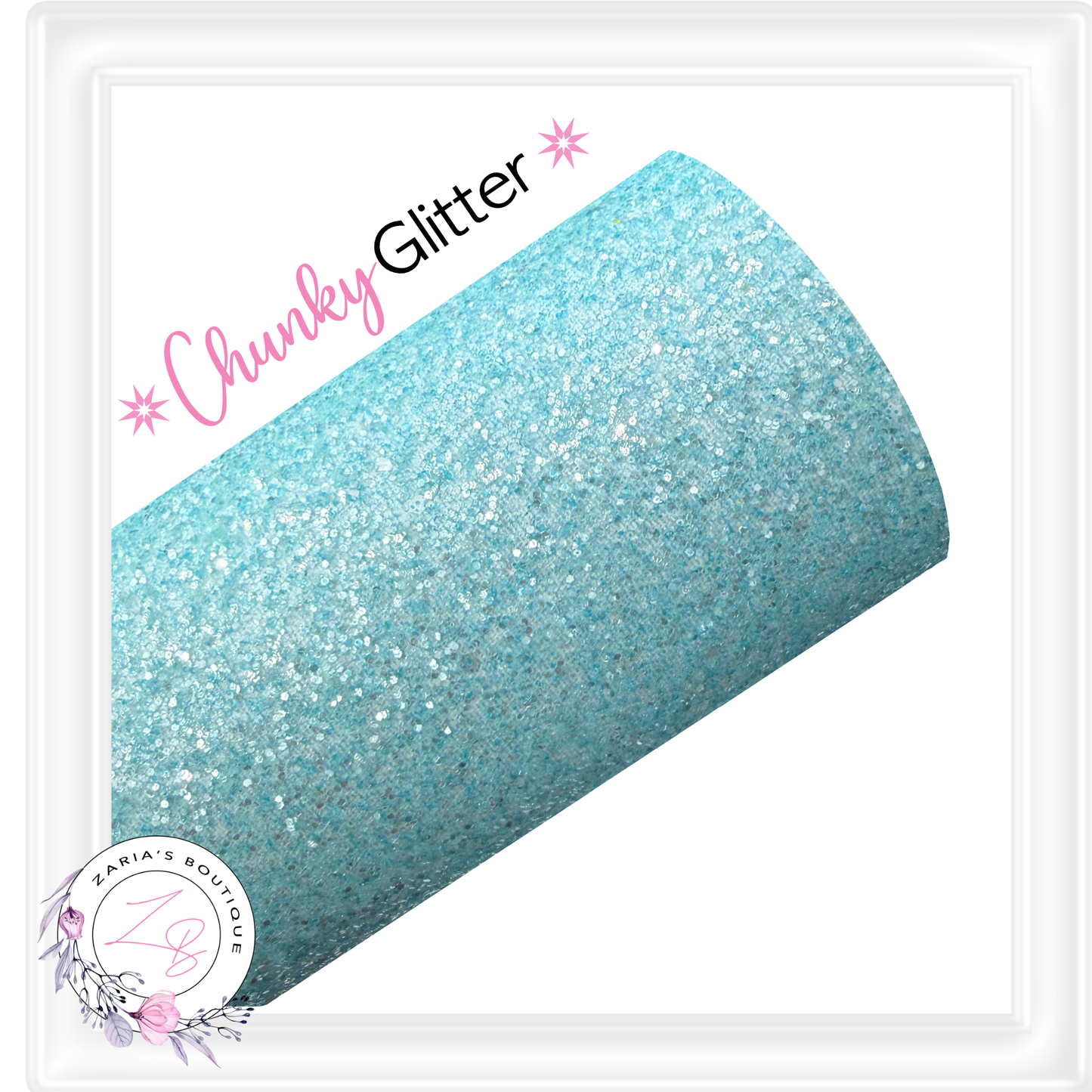 ∙ CHUNKY GLITTER ∙ Blue Frost ∙