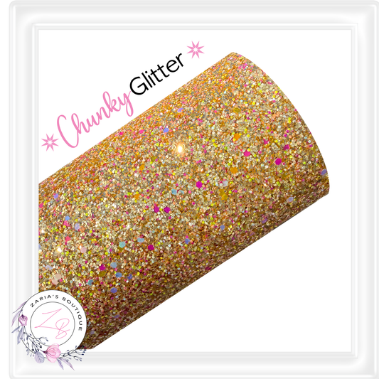 ∙ CHUNKY GLITTER ∙ Summer Fun Gold  ⋅