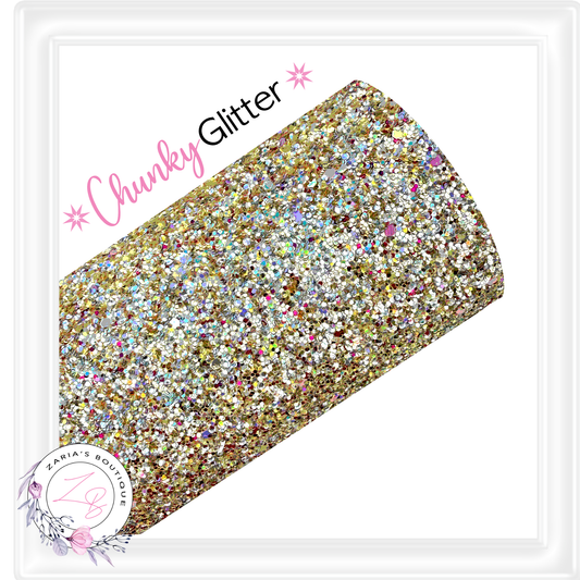 ∙ CHUNKY GLITTER ∙ Golden Jewels  ⋅