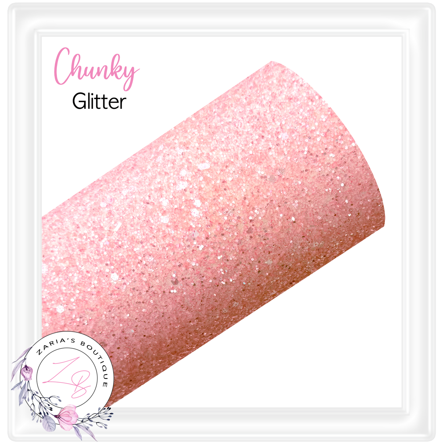 ∙ CHUNKY GLITTER ∙ Peachy Frosted Sprinkle ∙