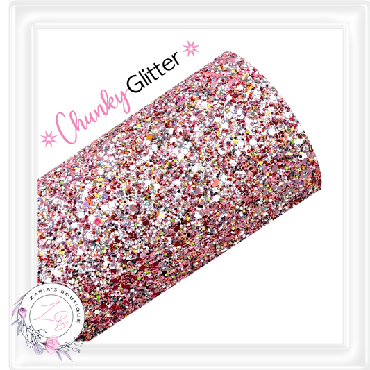∙ CHUNKY GLITTER ∙ Princess Jewels Pink ⋅